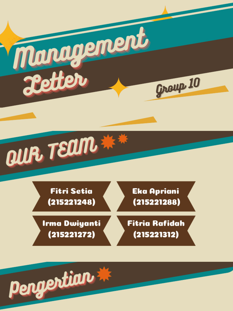 Contoh Management Letter Audit | PDF