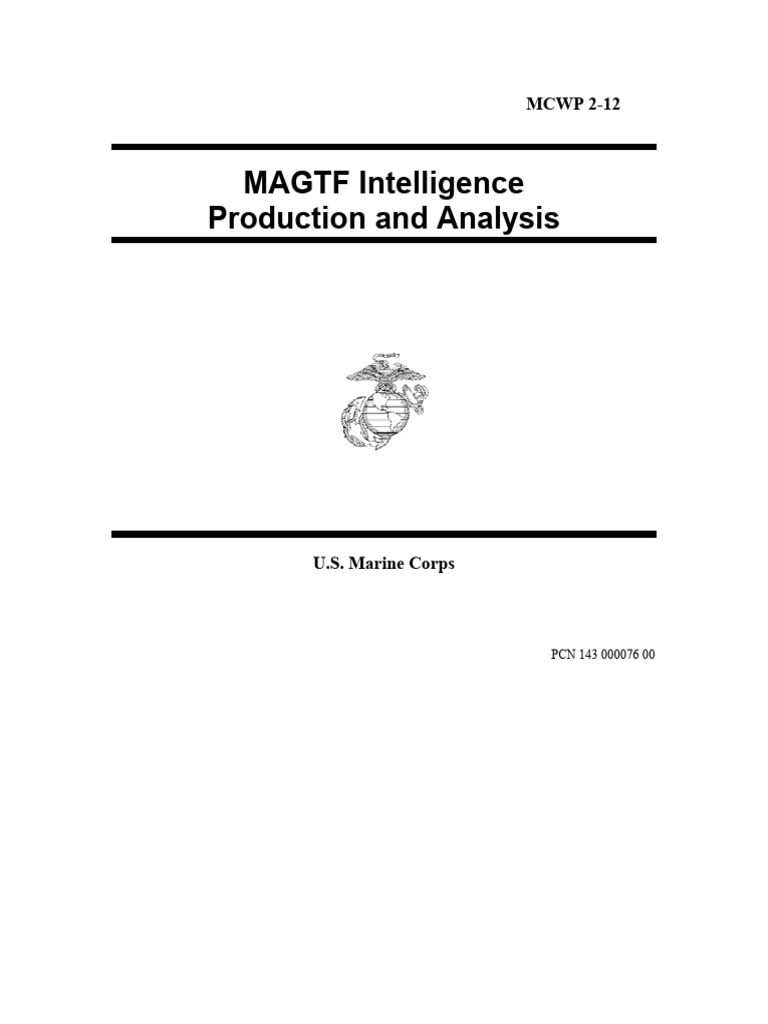MCWP 2-12 2001 | PDF
