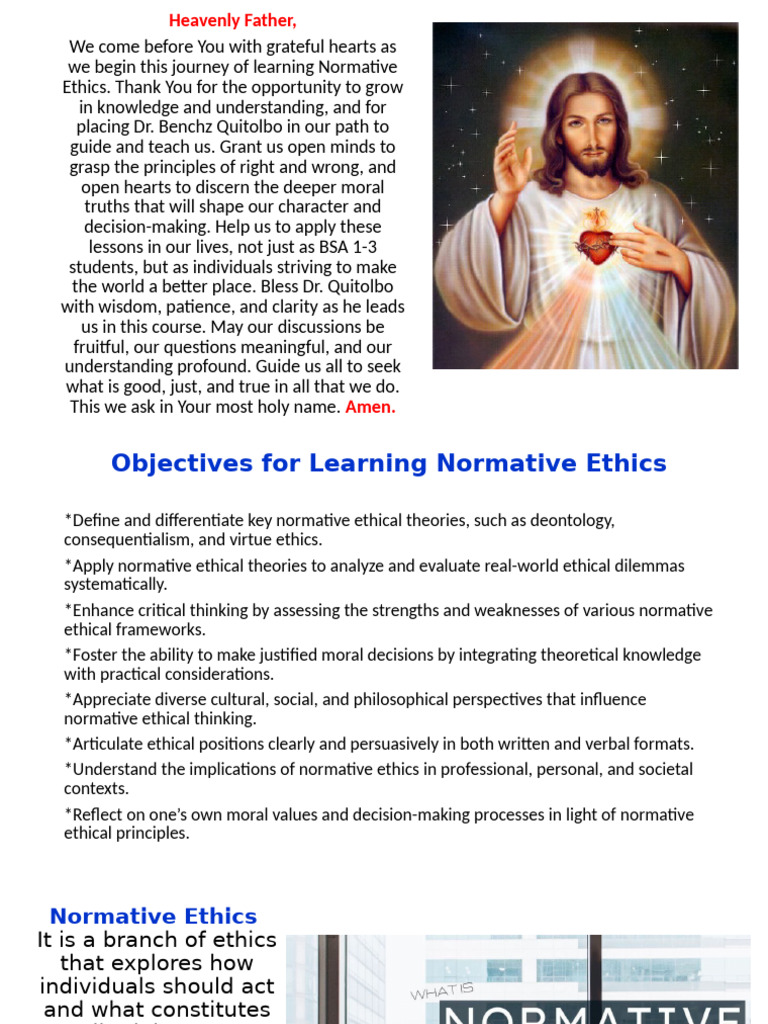 Learning Normative Ethics Overview | PDF | Virtue Ethics | Utilitarianism