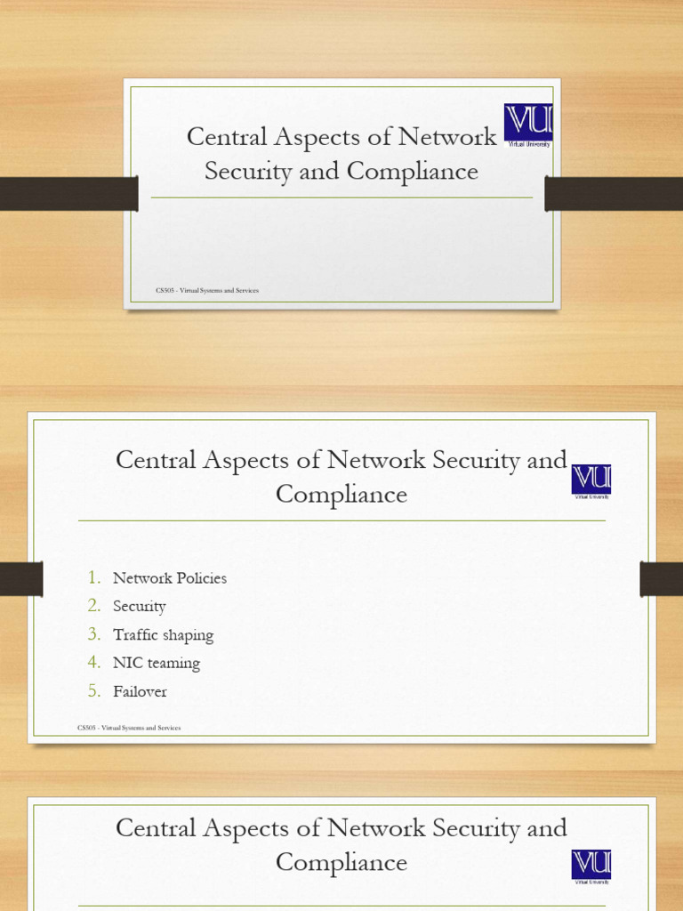 Network Security and Compliance Essentials | PDF
