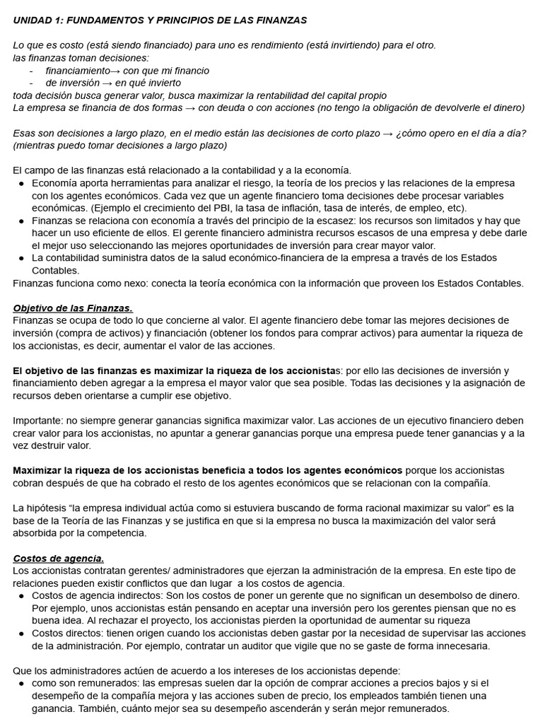 Fundamentos de Finanzas Corporativas | PDF | Inversiones | Business