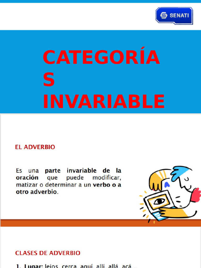 Categ. Invariables | PDF