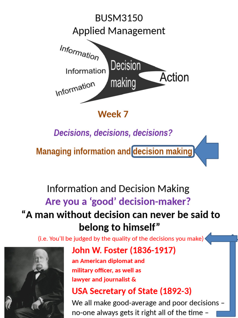 Effective Decision-Making Strategies | PDF | Decision Making | Rationality