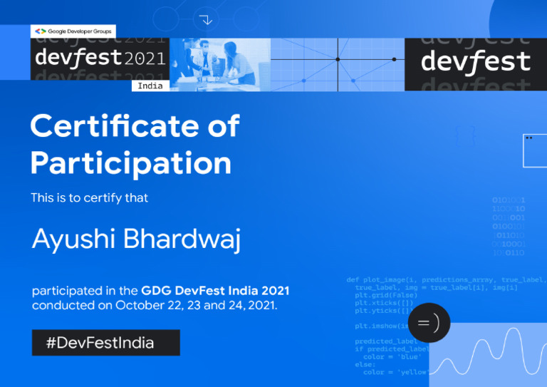 Devfest 2021 | PDF