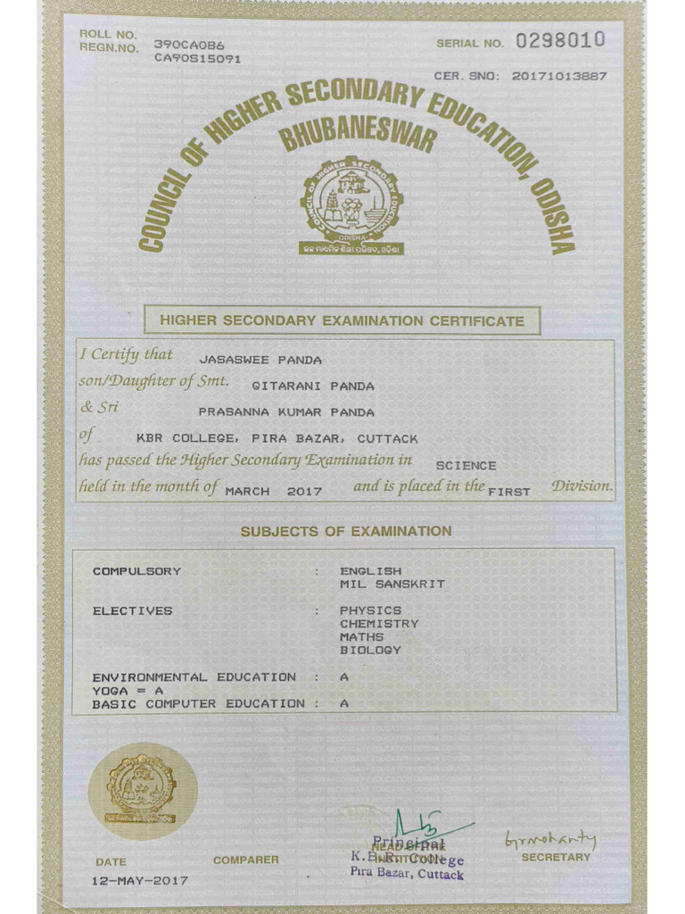 2 Certificate | PDF