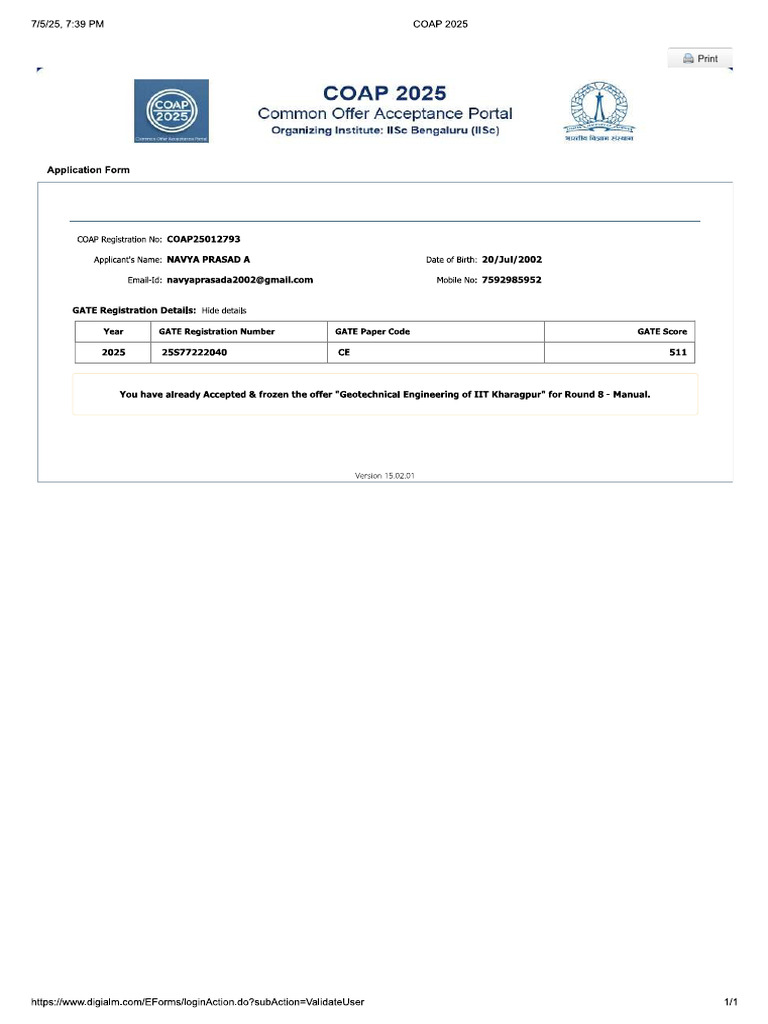 Final Coap | PDF