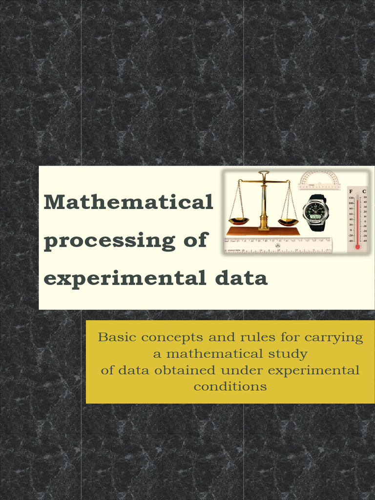 Experimental Data Error Analysis Guide | PDF | Significant Figures ...