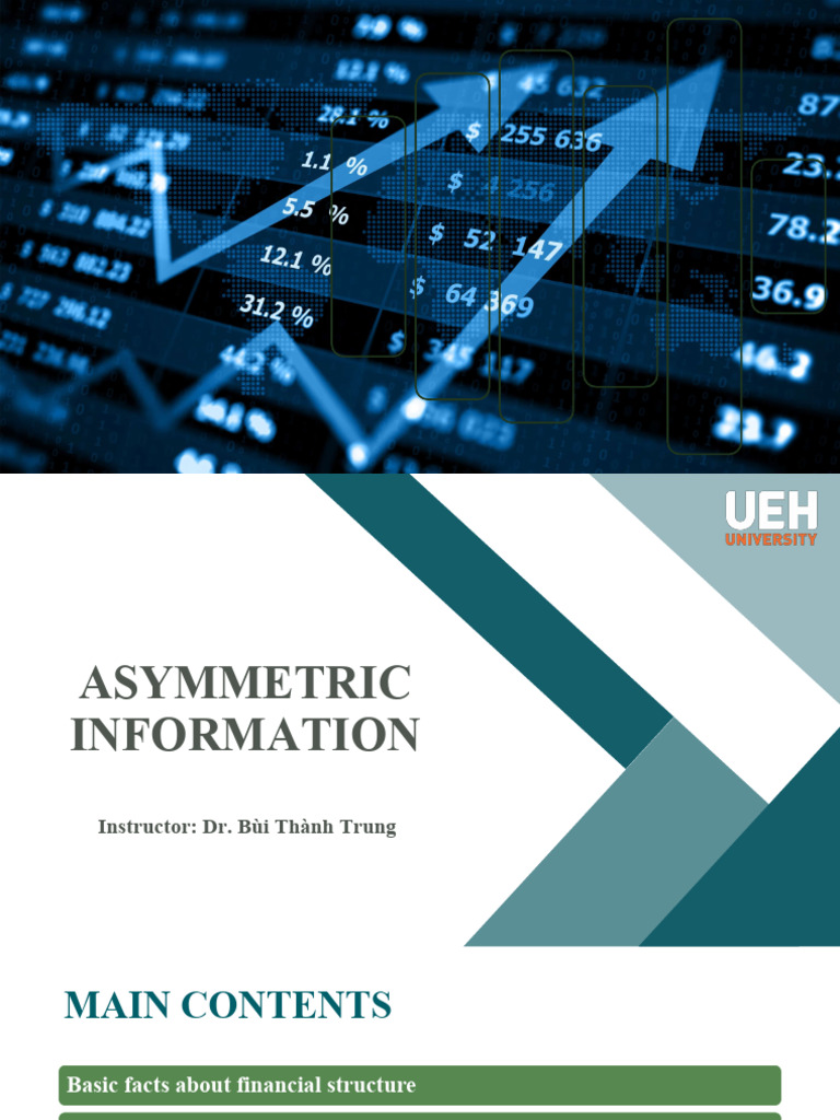 Asymmetric Information in Finance | PDF | Loans | Moral Hazard