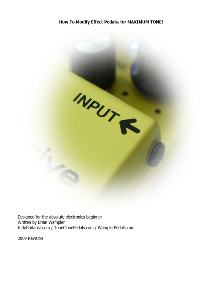 Wampler - Beginners Guide To Mod FX Pedals | PDF
