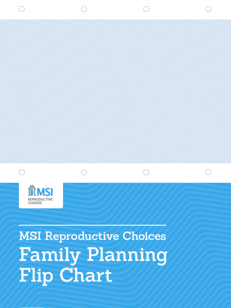 Family Planning Flip Chart Guide | PDF | Birth Control | Menstruation