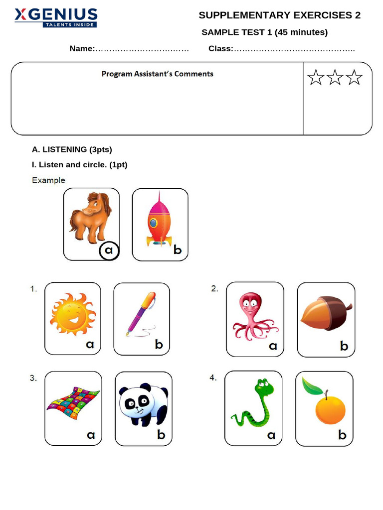 Listening and Reading Test Exercises | PDF | Chess Theory | Chess