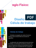 Diseño de células de trabajo para producción