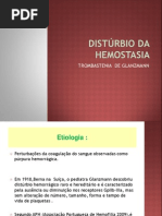 DISTURBIOS DA HEMOSTASIA