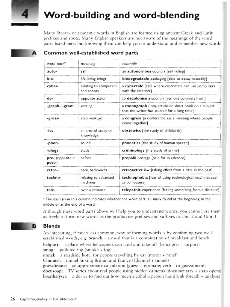 4 Word Building and Word Blending | PDF