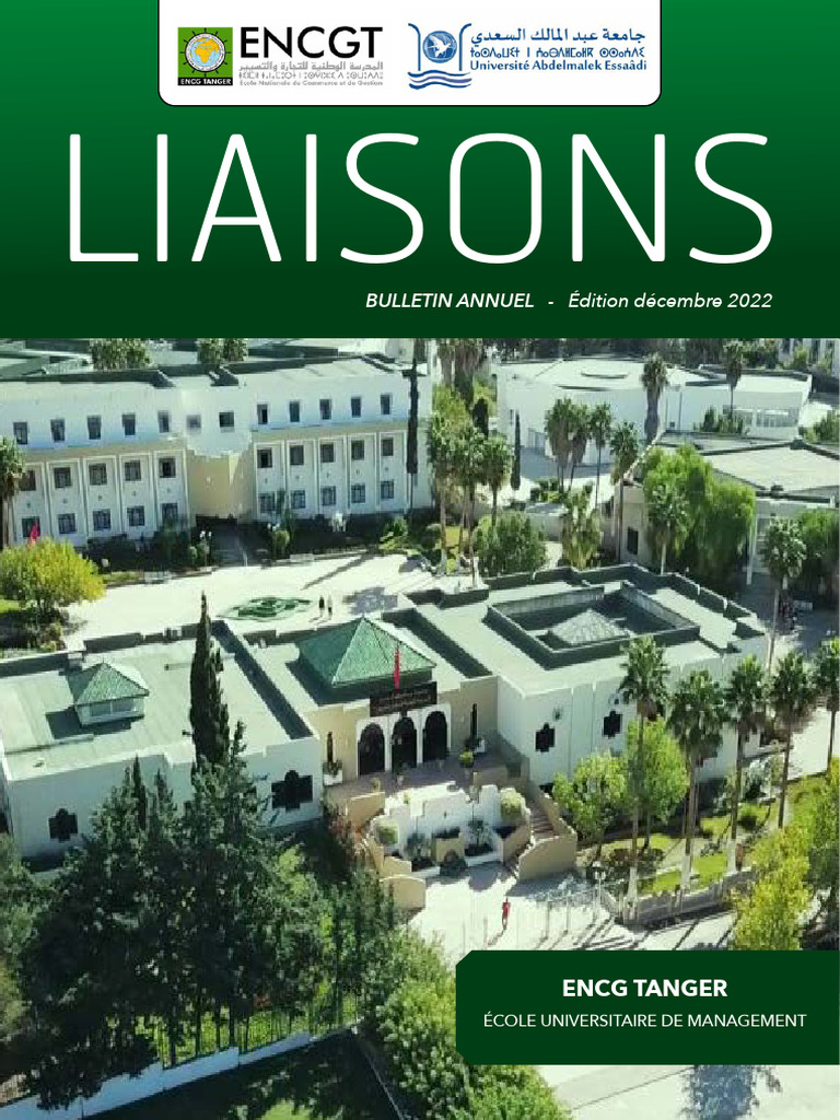 Bulletin Annuel ENCG Tanger 2022 | PDF | Maroc | Business