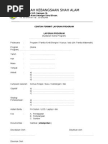 CONTOH LAPORAN AKTIVITI
