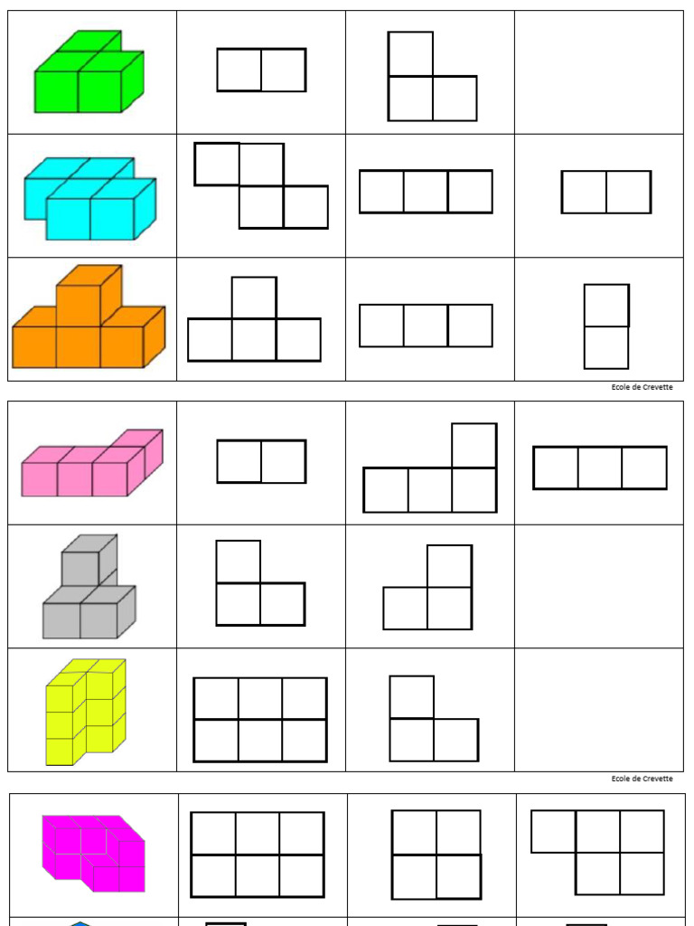 Assemblages de Cubes | PDF