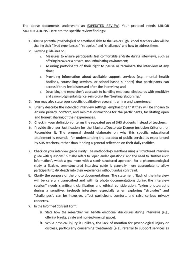 The Above Documents Underwent An EXPEDITED REVIEW | PDF | Privacy ...