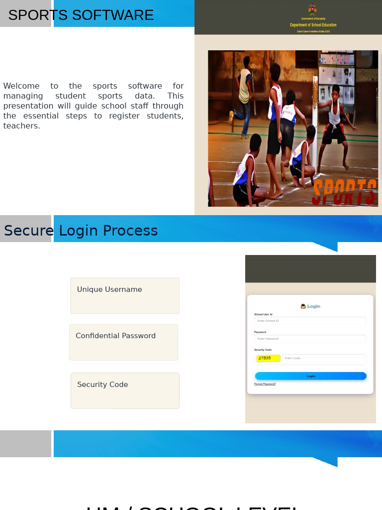 Sports Software Ppt | PDF | Software | Computing