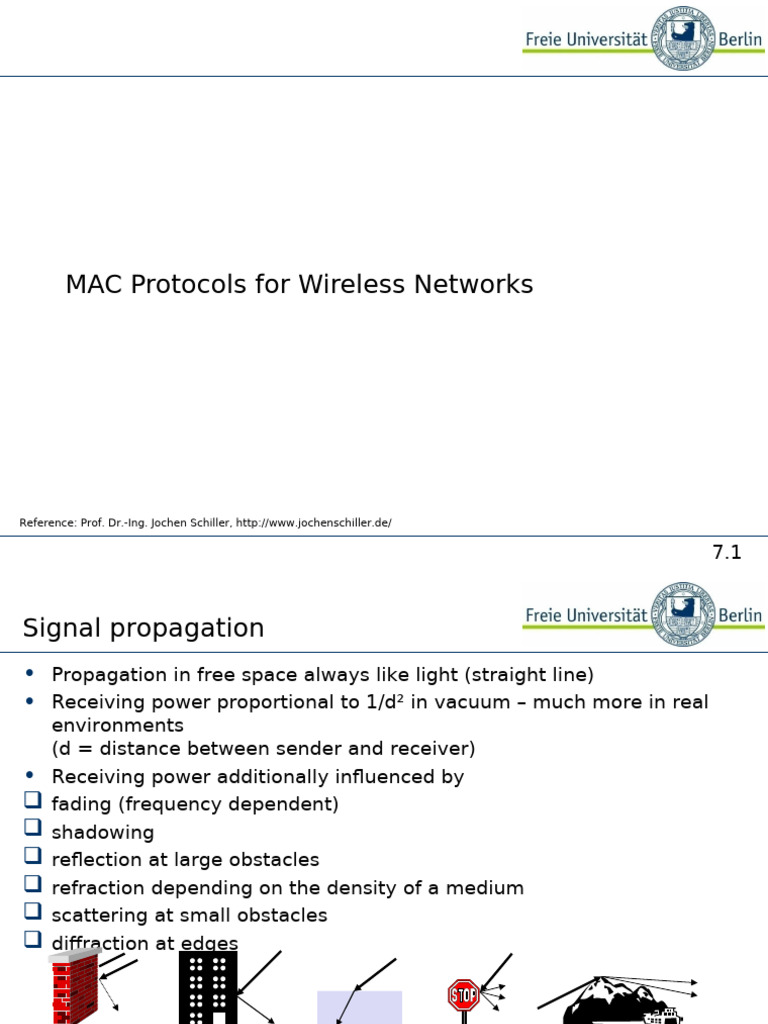 Wireless MAC Protocols Overview | PDF | Channel Access Method | Ieee 802.11