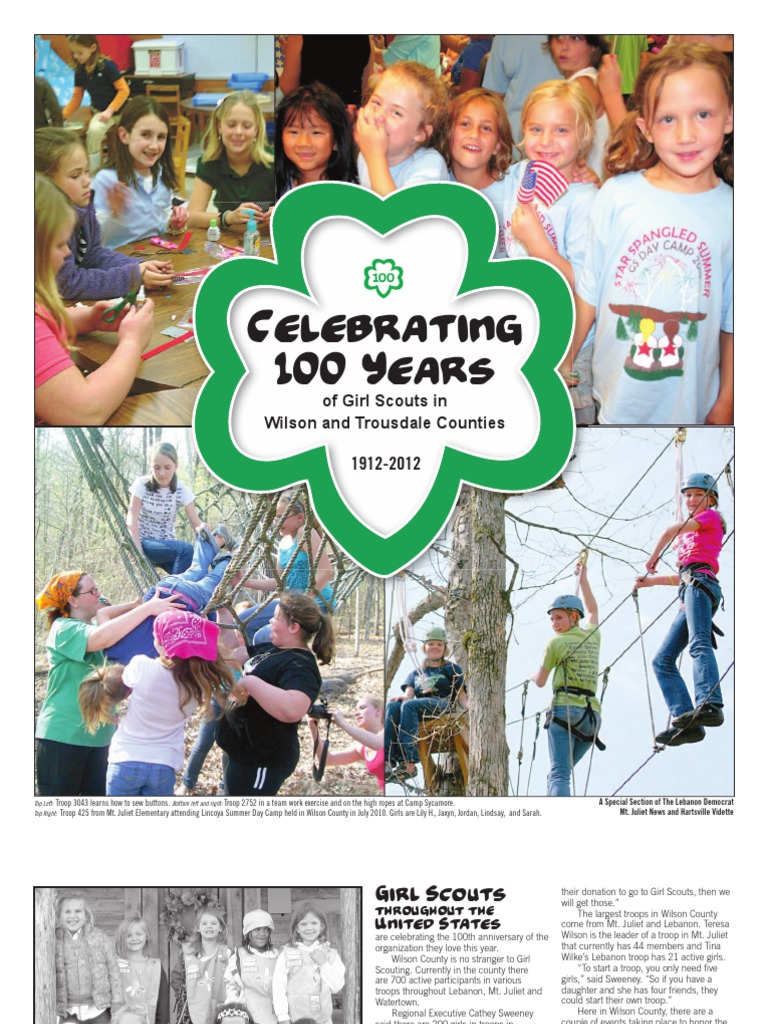 Girl Scout 100 | PDF | Scouting | Youth Movements