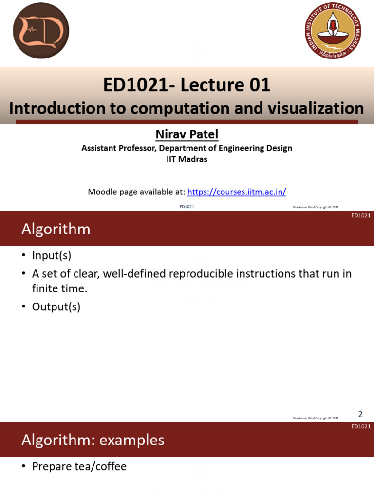 Introduction to Algorithms and Flowcharts | PDF | Algorithms | Applied ...