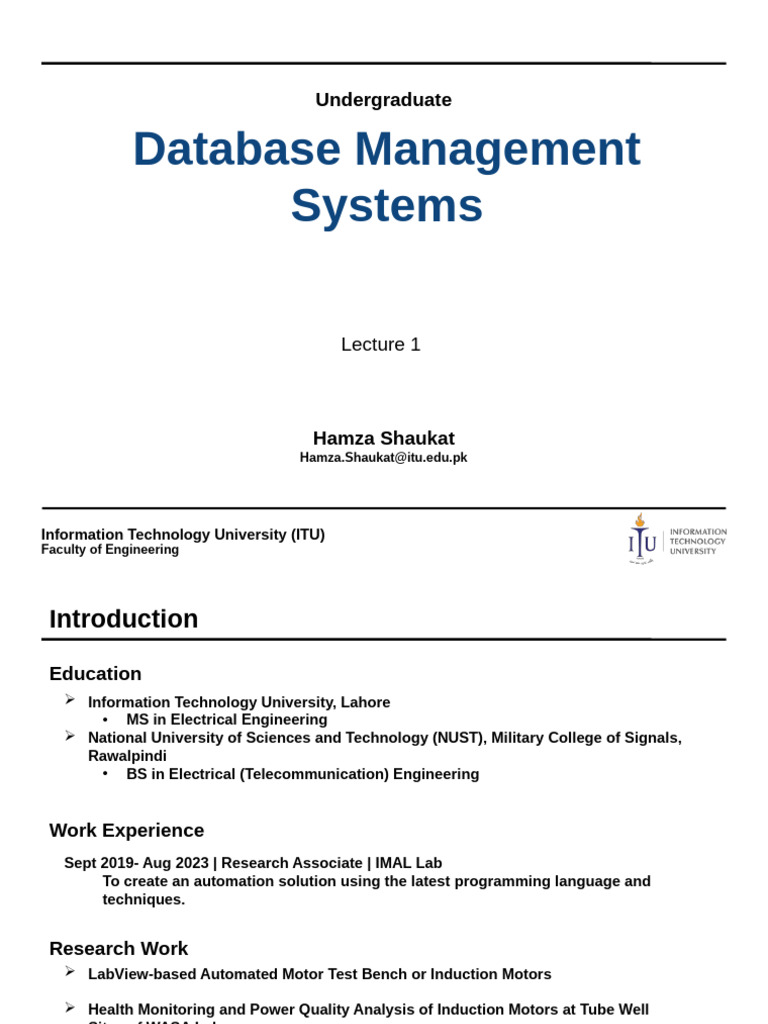 Database Management Systems Overview | PDF | Databases | Data Model