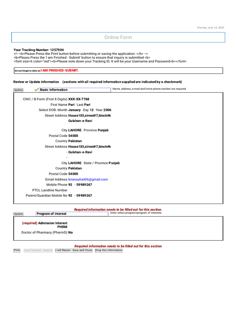 Inquire - Application Information | PDF | Access Control