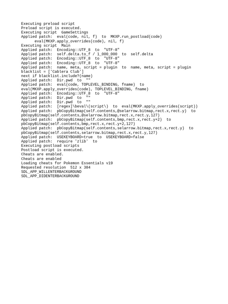 Preload and Postload Script Execution | PDF
