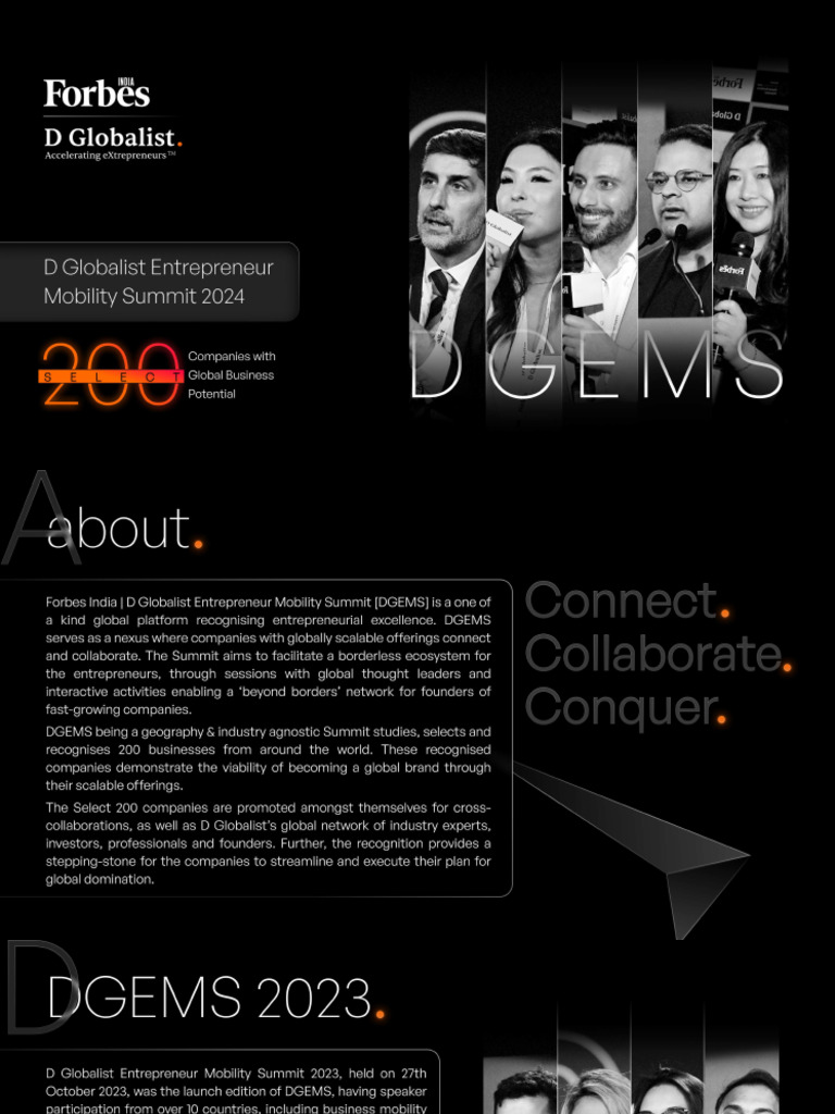 Forbes India - DGEMS S200 Brief | PDF