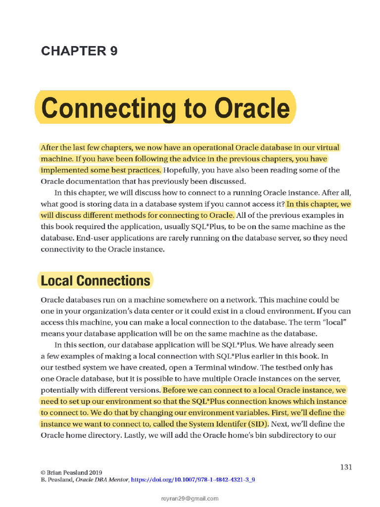 Connecting to Oracle with ODBC Driver | PDF | Software Engineering ...