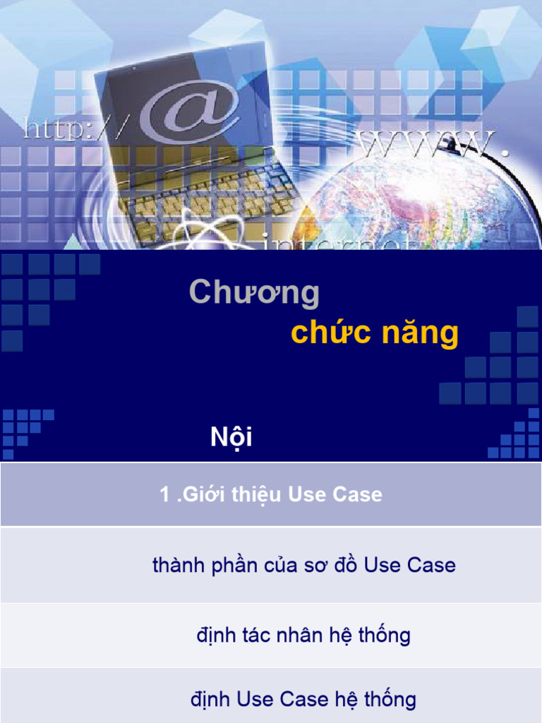 Chuong 3.2 - Mo Hinh Hoa Chuc Nang (Use Case) | PDF