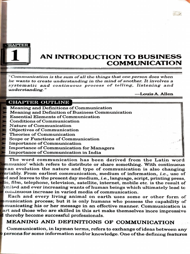 Introduction to Business Communication | PDF | Communication | Information