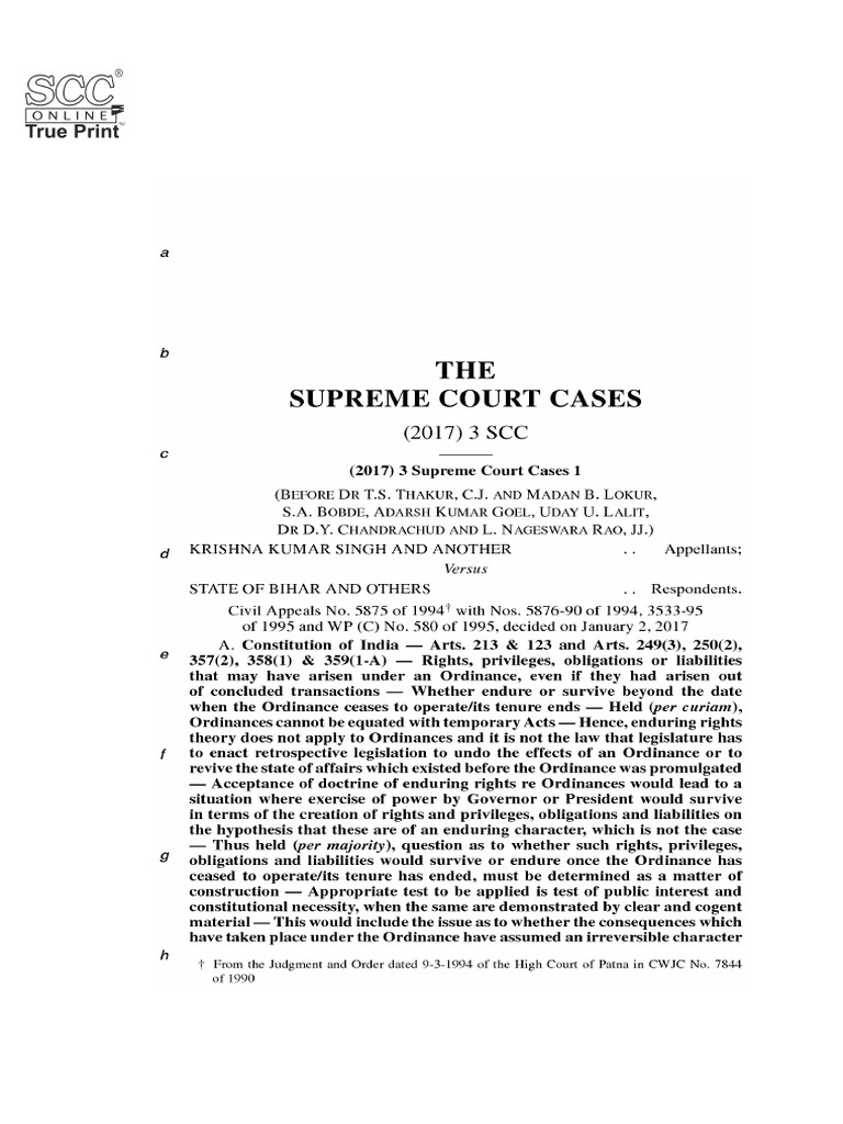 Modak Judgment Analysis: SCC 2008 | PDF | Supreme Court Of The United ...