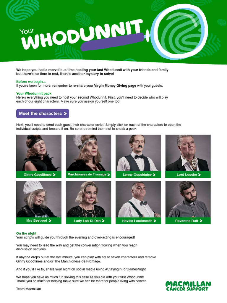 Whodunnit 2 Pack | PDF