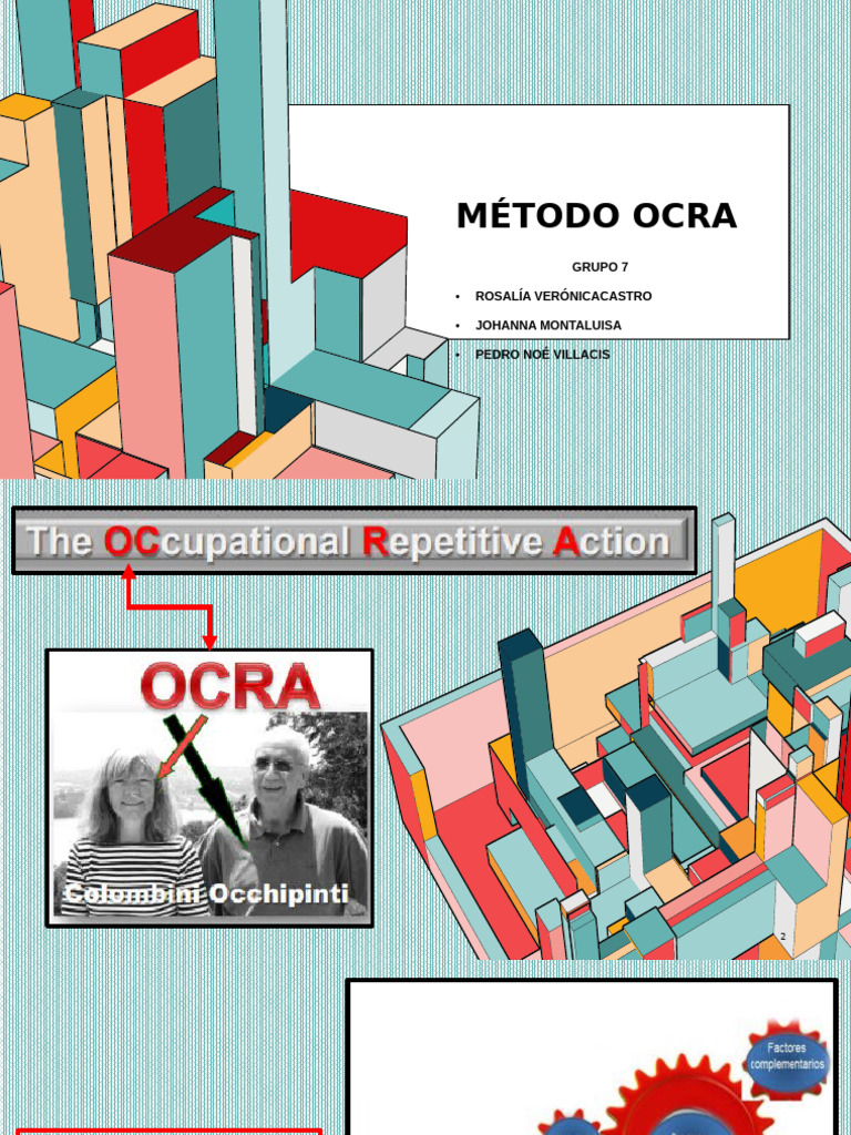 Análisis de Riesgos con Método OCRA | PDF | Especialidades Medicas