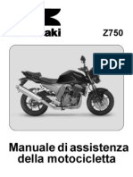 Manuale D Officina Kawasaki z750 Ita