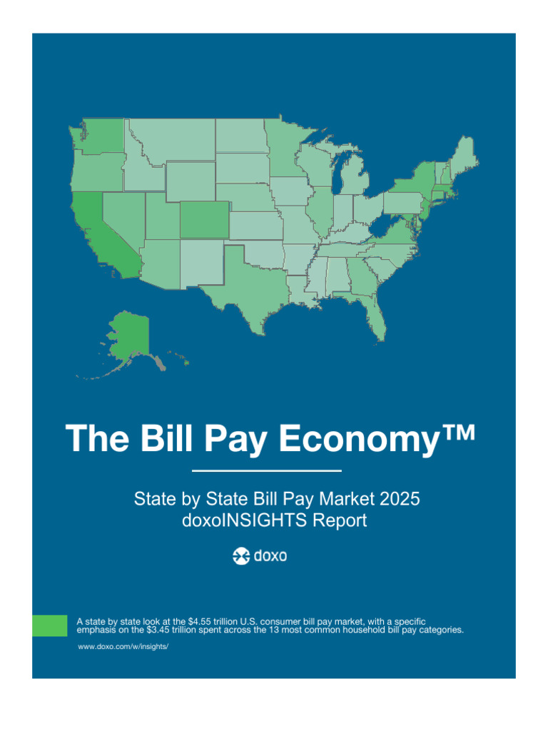 Doxo: 2025 State Breakdown US Bill Pay | PDF | Mortgages | Payments