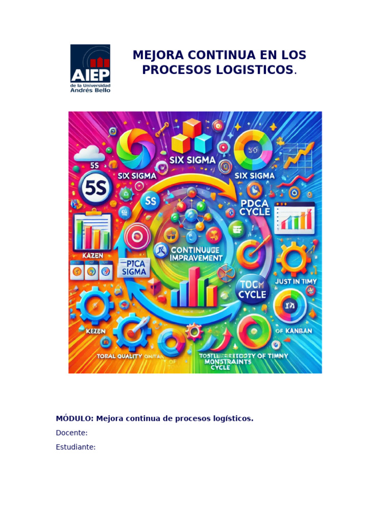 Mejora Continua en Procesos Logísticos | PDF | Six Sigma | Lean ...