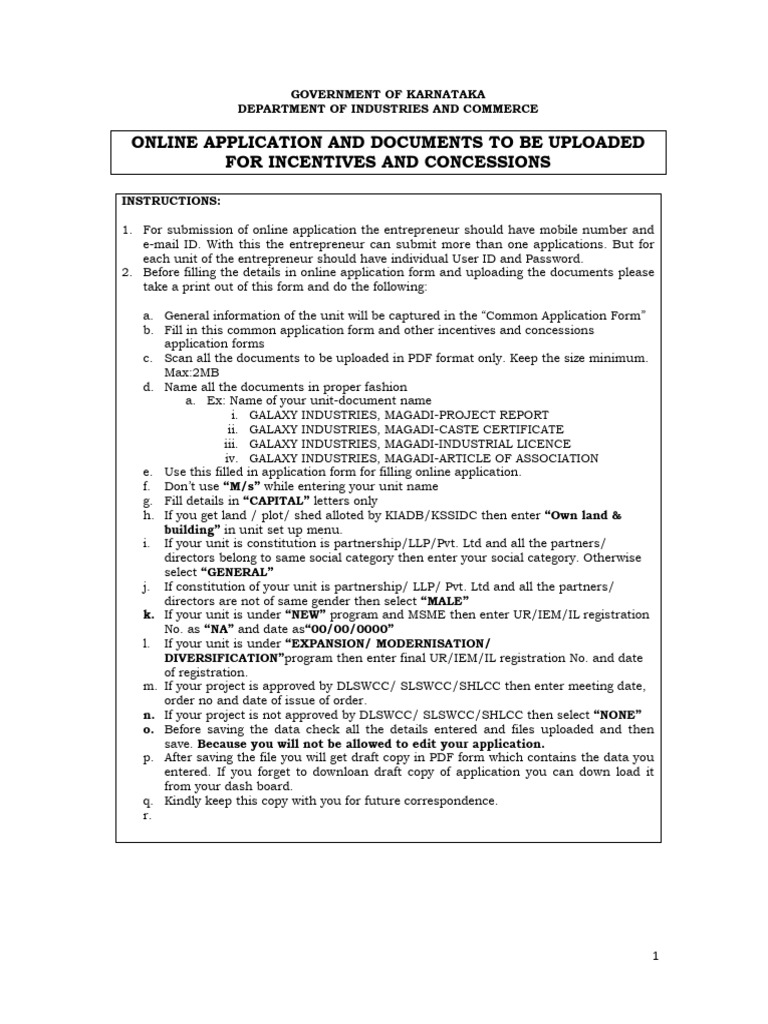 Common Application Form and Other Forms and Instructions | PDF ...