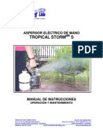 Manual Nebulizadora Electrica de Mano Tropical Storm S