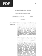 Download Writ Petition Restrain Televisioncom by mihircn5610 SN9021088 doc pdf