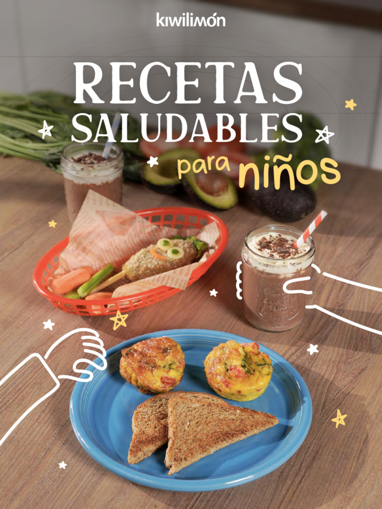 Recetas Saludables para Niños | PDF | Cocina occidental | Ingredientes ...