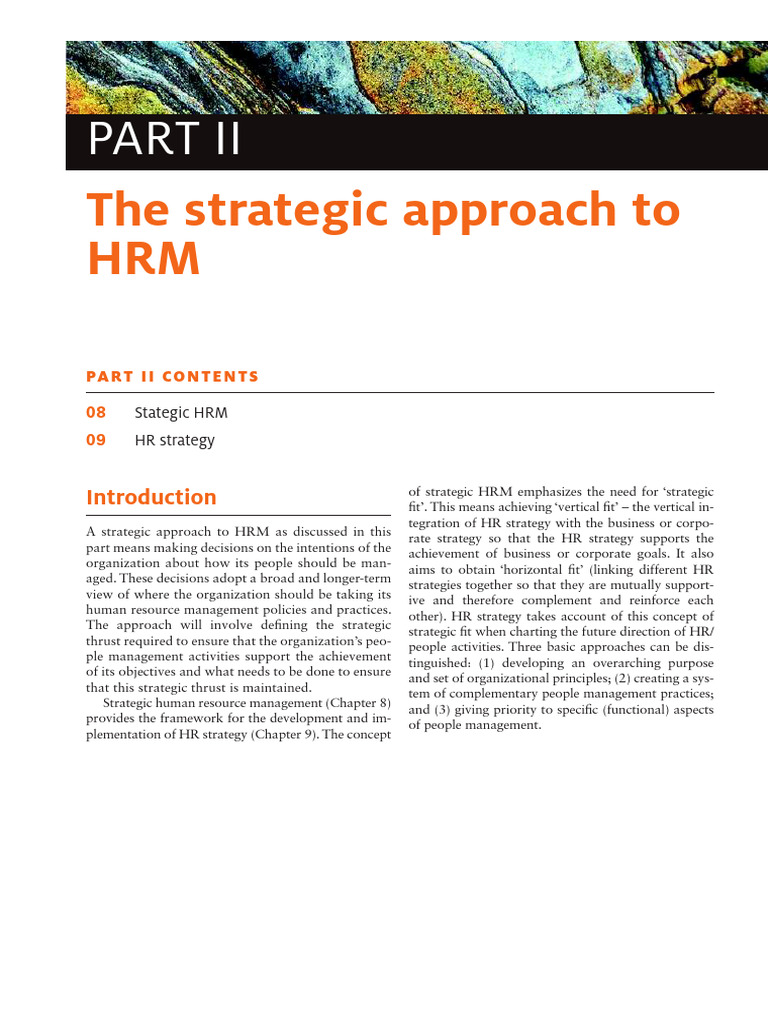 Strategic HRM: Aligning People and Business | PDF | Human Resource ...