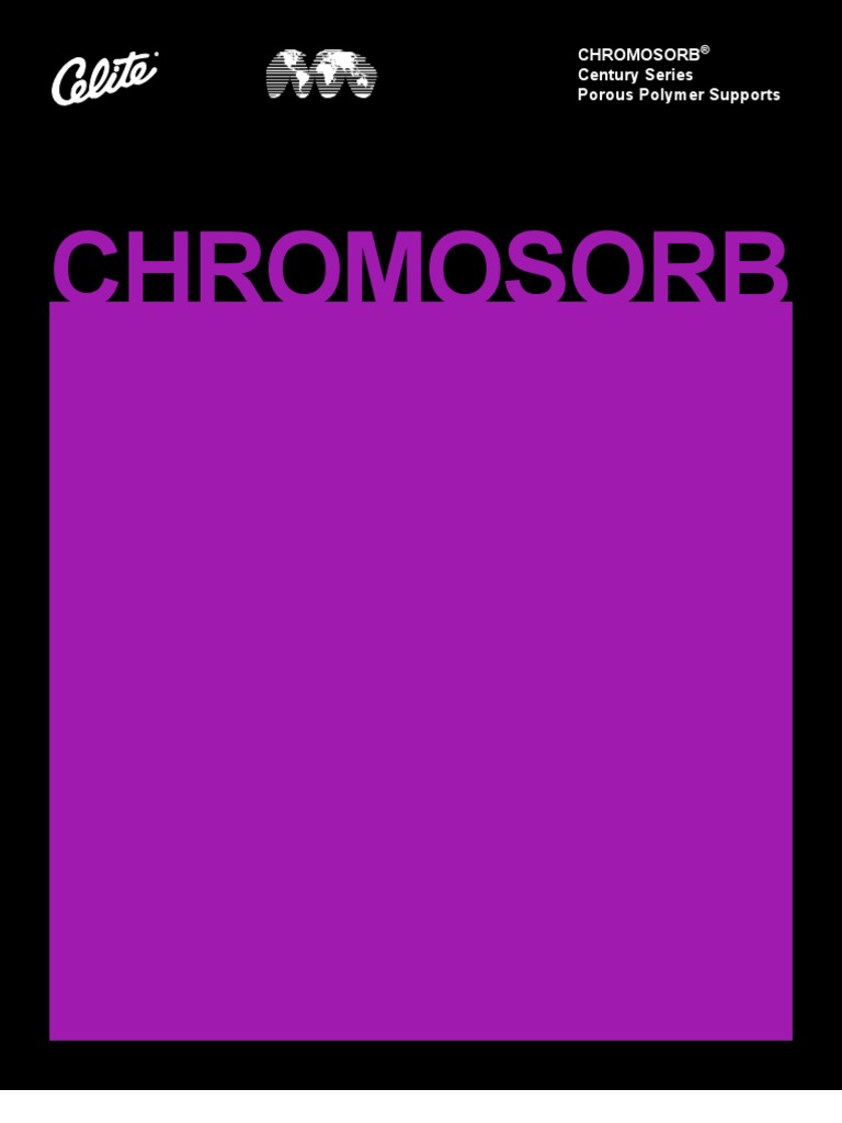 Chromosorb Century Polymer Supports | PDF | Games & Activities ...