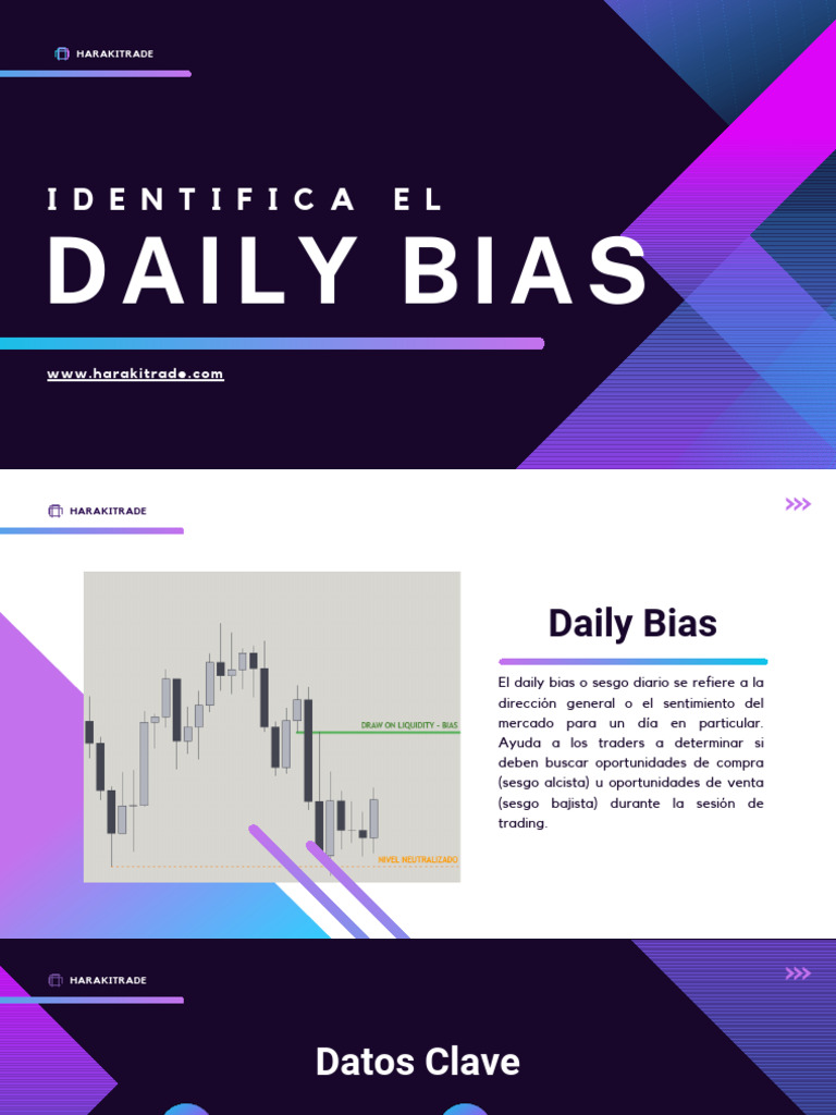 Cómo Identificar el Daily Bias en Trading | PDF | Parcialidad