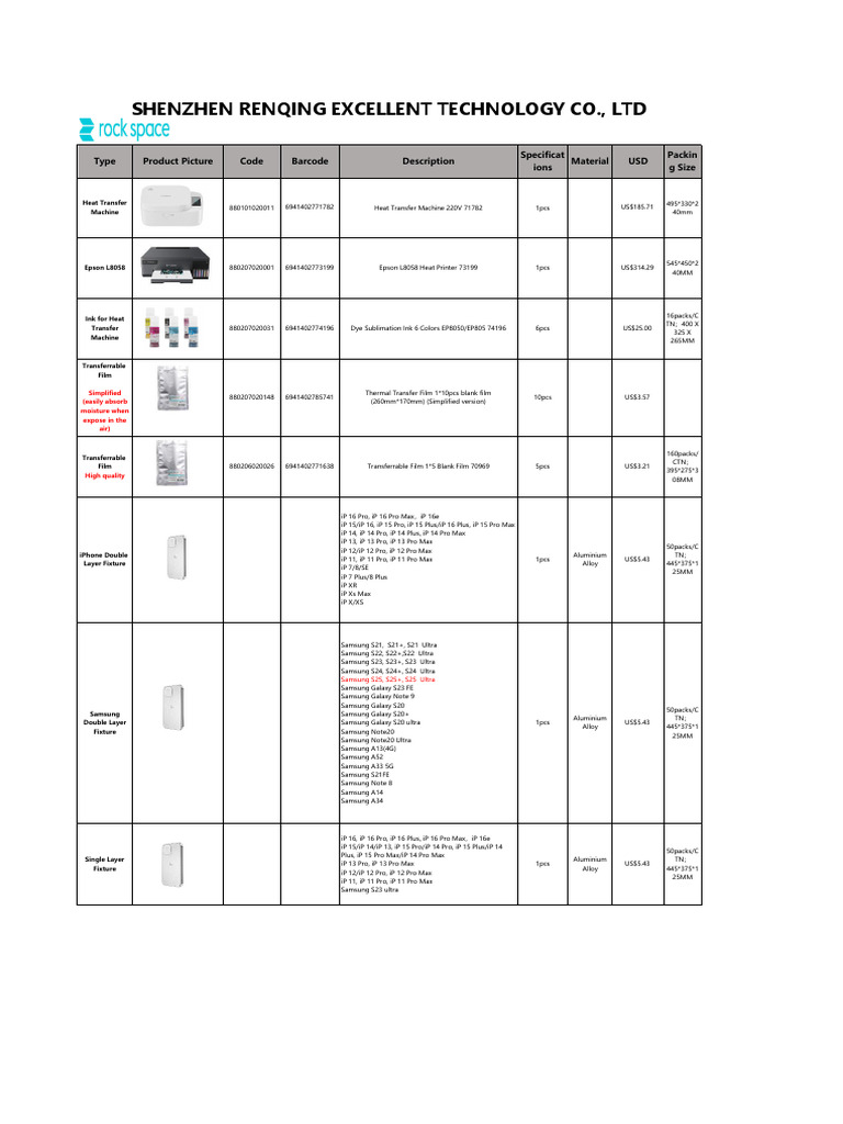 Rock Space Heat Transfer Machine | PDF | Tablet Computer | Mobile Phones