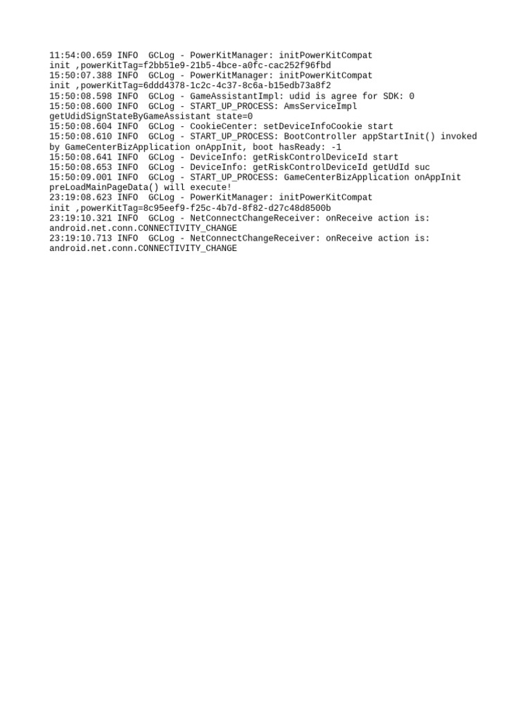 PowerKitManager Initialization Logs | PDF
