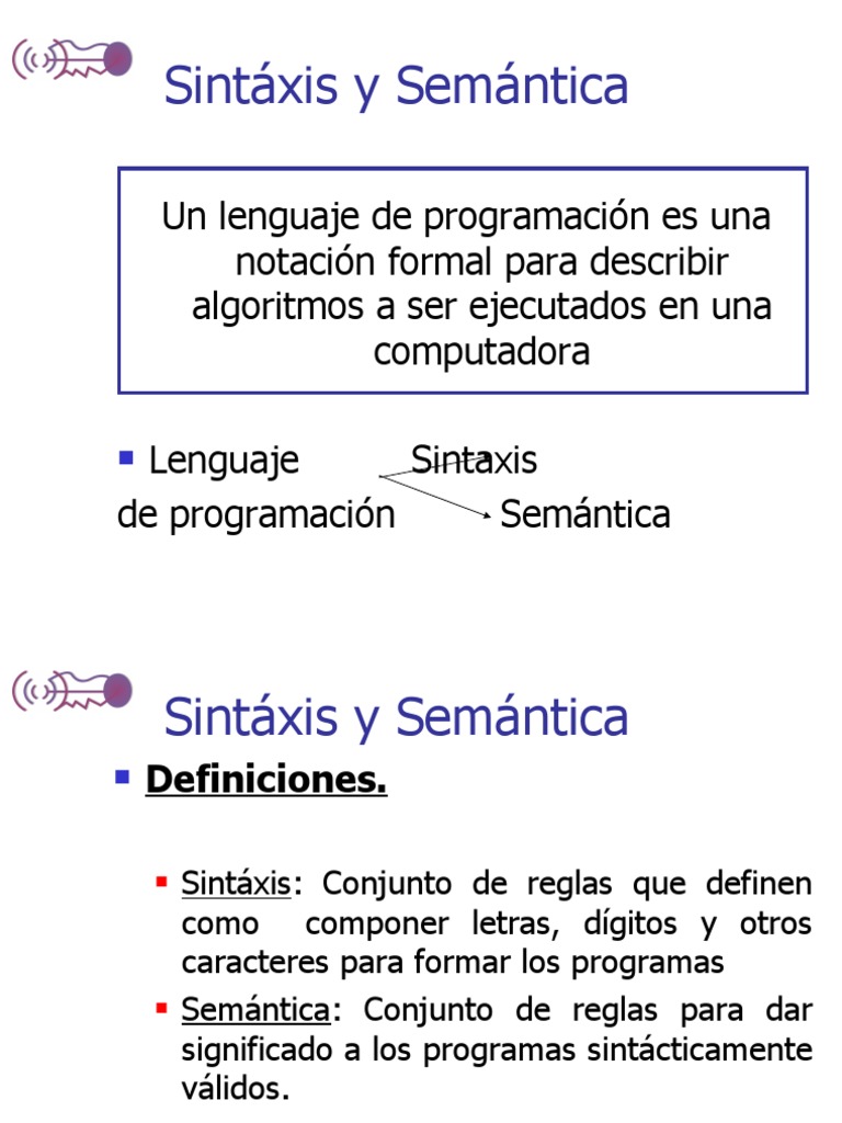 Sintaxis.pdf Lenguaje de programación Sintaxis Prueba gratuita de