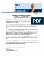 Fedeli April 19 News Release